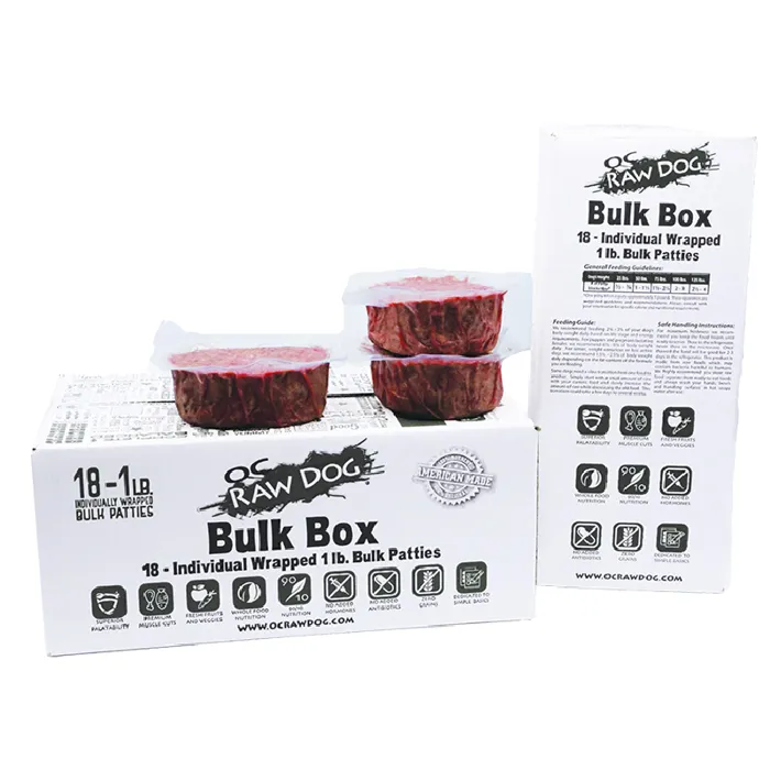 OC Raw Frozen Duck 18# Box