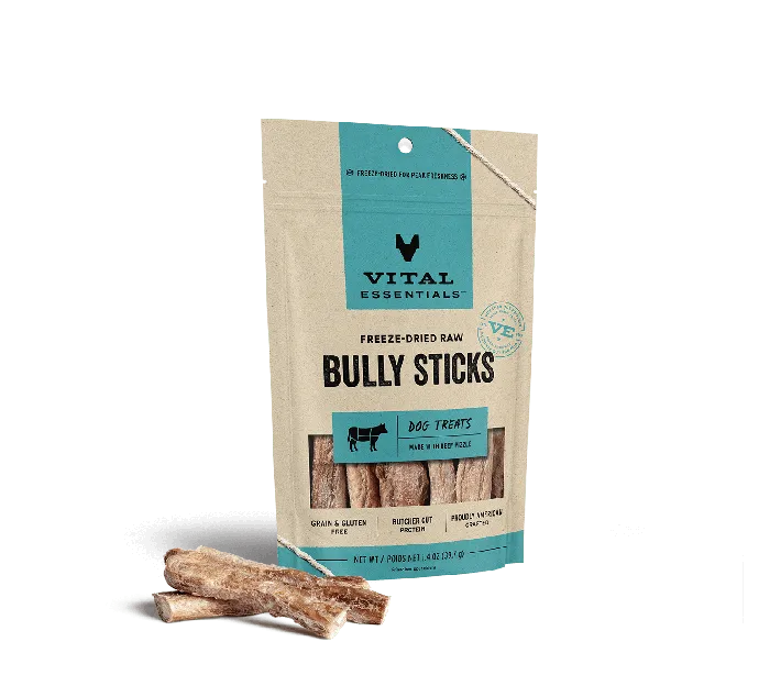 Vital Essentials FD Bully Stick 3 Pack