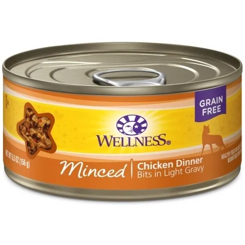 Wellness Cat Minced Chicken Dinner 5.5 oz