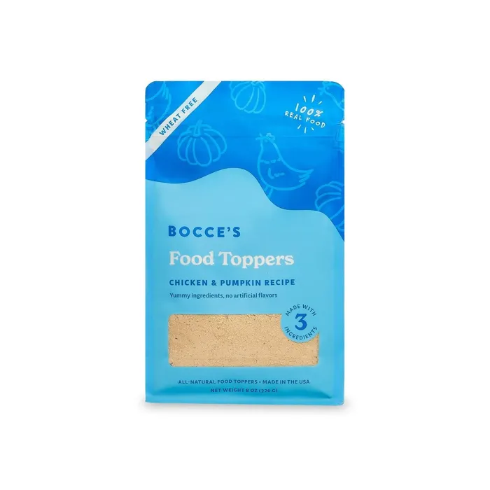 Bocce's Food Topper Chicken & Pumpkin 8oz