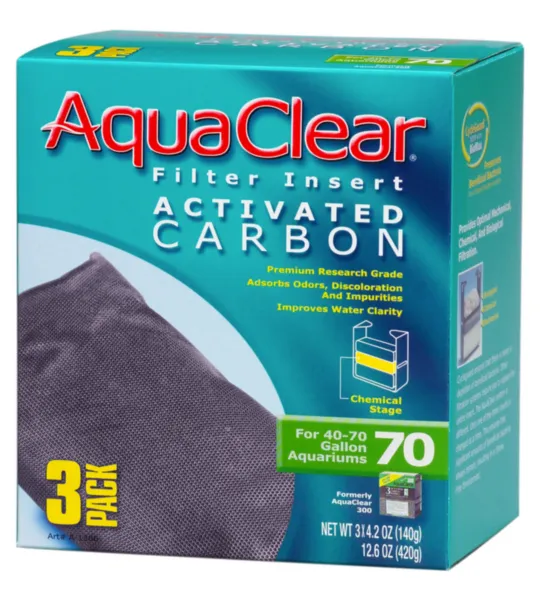Aquaclear 70 Carbon 3 Pack