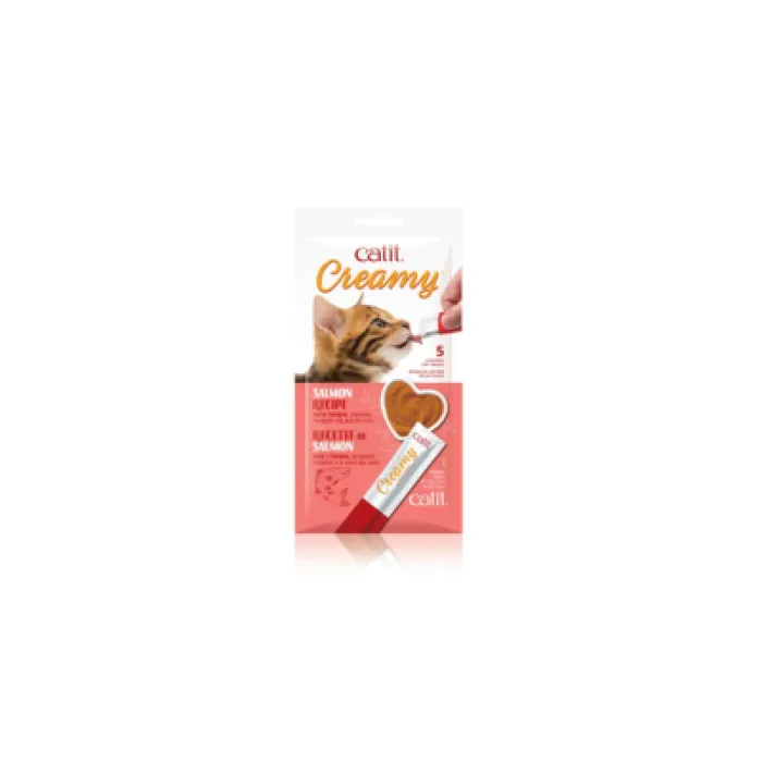 Catit Creamy Cat Treat Salmon 5pk