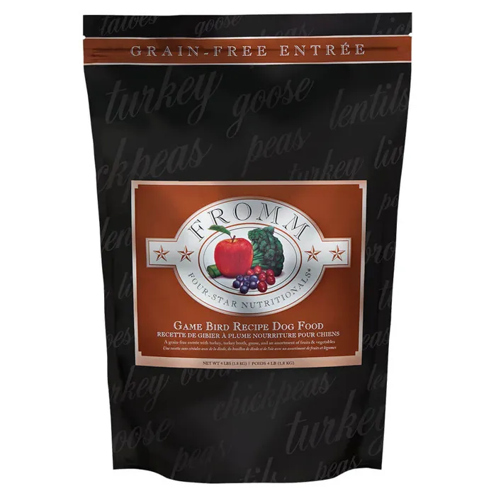 Fromm Dog 4 Star Game Bird 4#