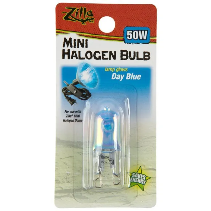Mini Halogen Lamp Blue 50 Wt