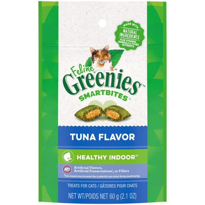 Feline Greenies Hairball Tuna 2.1oz