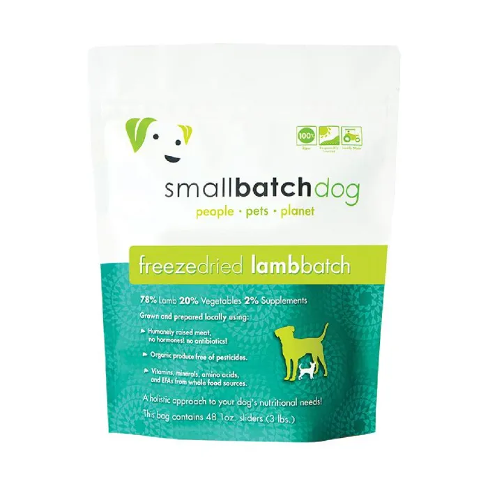 Small Batch Dog Frozen Lamb Sliders 3#
