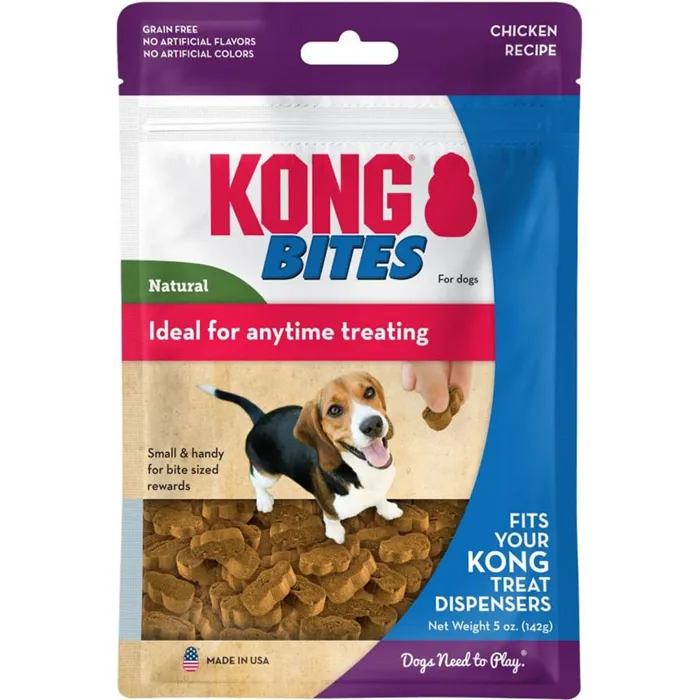 Kong Chicken Bites Treat 5oz