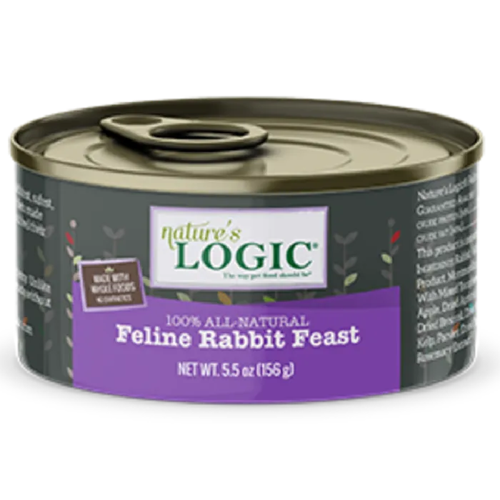 Nature's Logic Cat Rabbit 5.5oz
