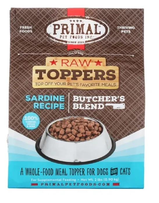 Primal Frozen Butcher's Blend Sardine 2#