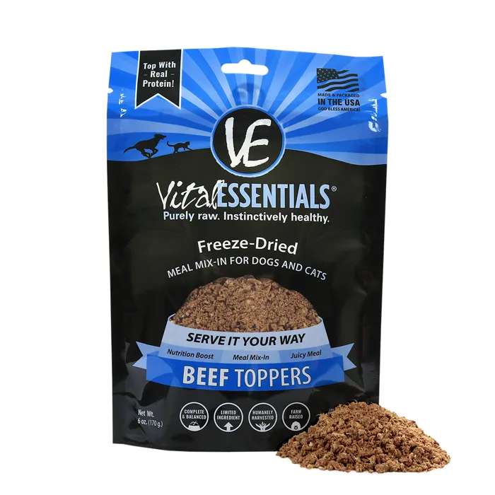 VE FD Beef Topper 6oz