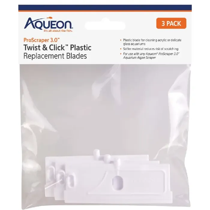 Aqueon Proscraper 3.0 Twist/click Plastic Blades