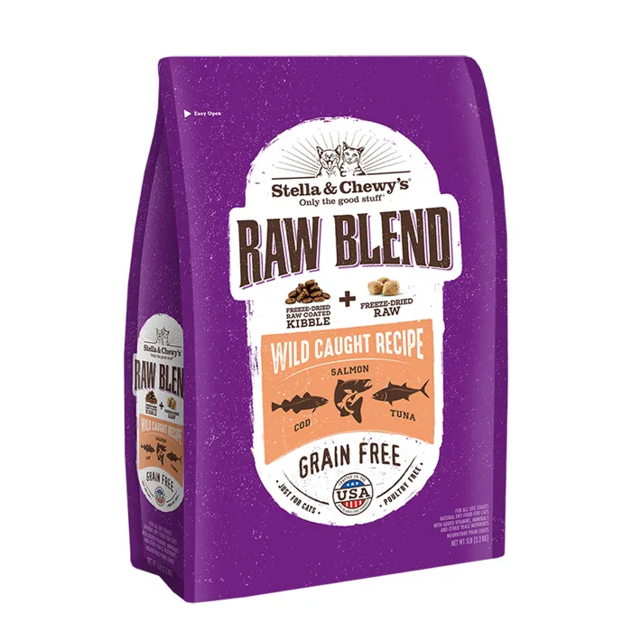 Stella & Chewy's Cat Raw Blend Wild Caught 5#