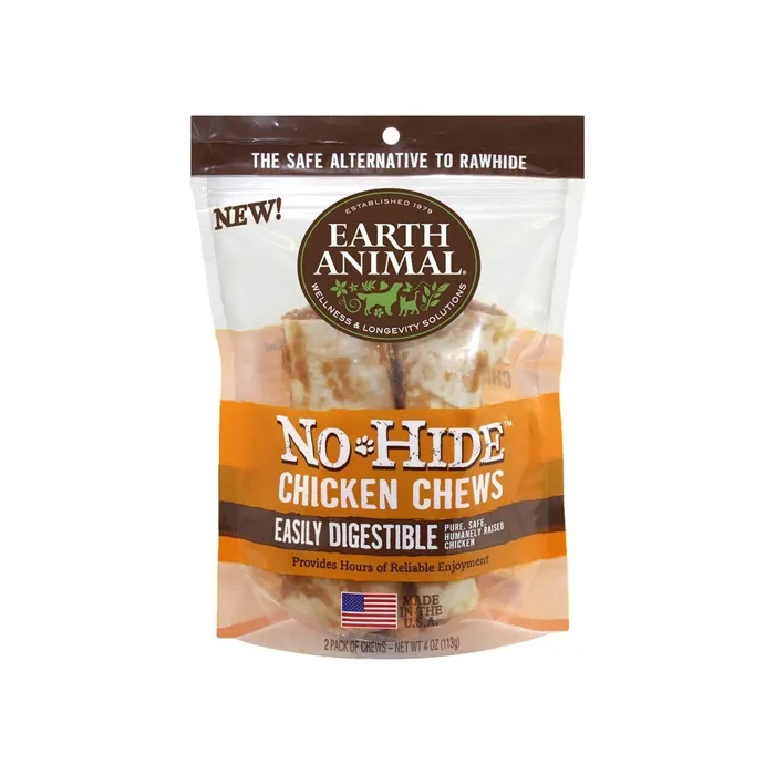 Earth Animal No Hide Chicken 7" 2Pk