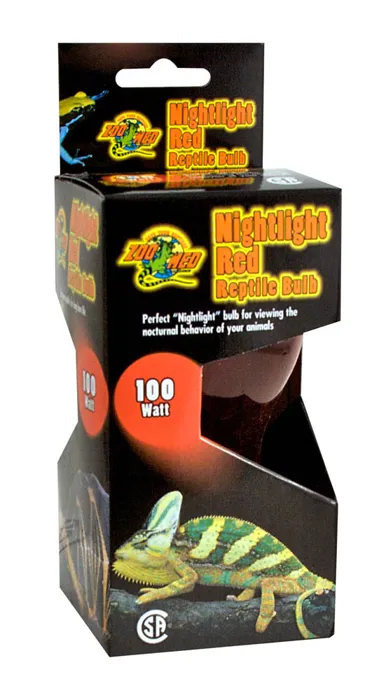 Zoo Med Nightlight Red Heat Bulb 100w