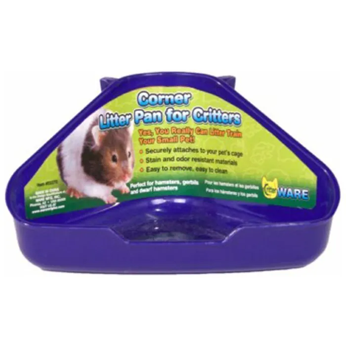 Ware Corner Litter Pan for Critters