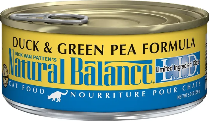 Natural Balance Cat Duck/Green Pea 5.5oz