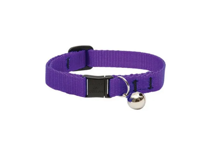 Lupine 1/2" Purple 8-12" Cat Collar w/Bell