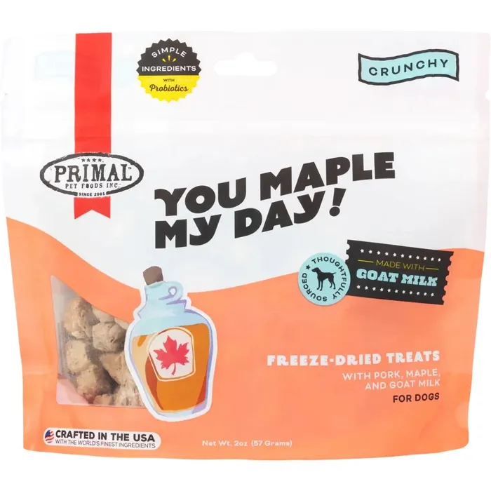 Primal Dog You Maple My Day Pork 2oz