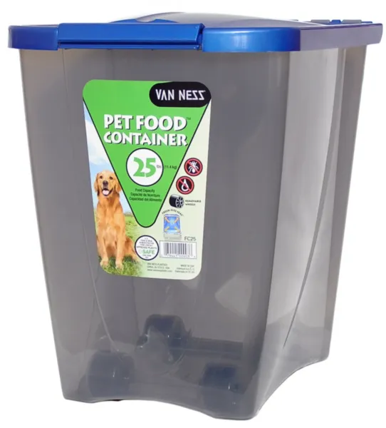 Van Ness Pet Food Container 25 Lbs