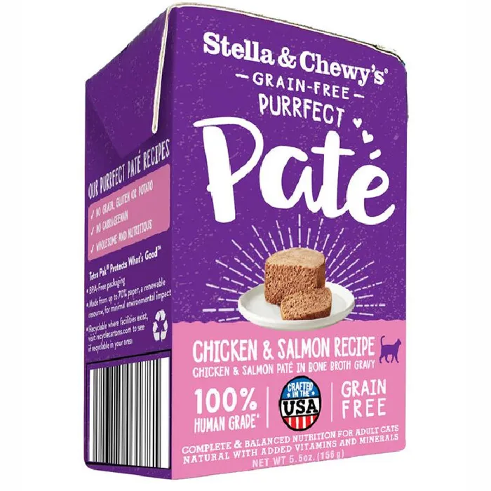 Stella & Chewy's Cat Pate Chicken/Salmon 5.5oz