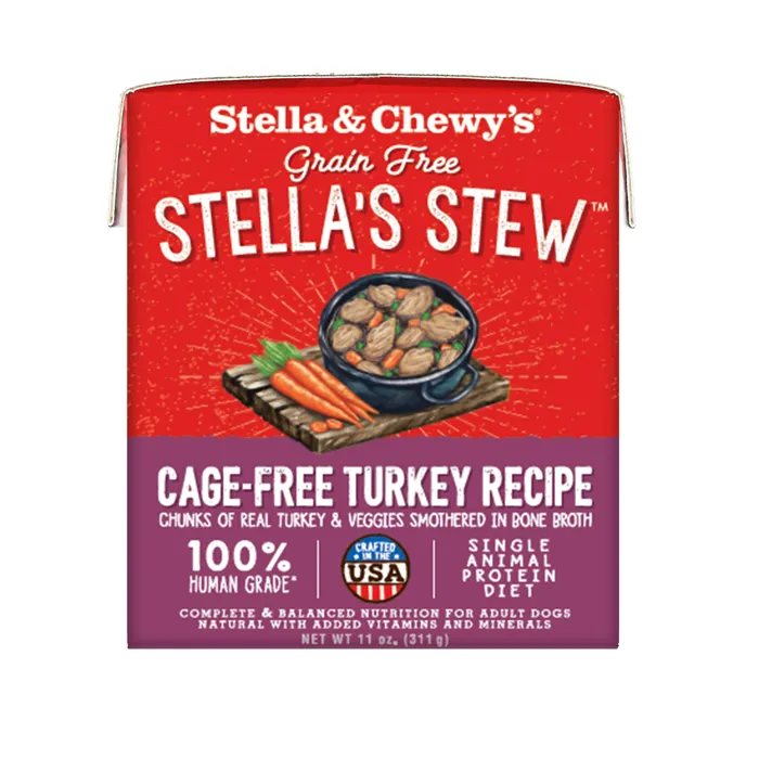 Stella & Chewy's Cage Free Turkey Stew 11oz