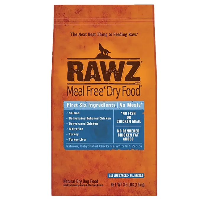 Rawz Dog Salmon/Chicken/Whitefish 3.5#