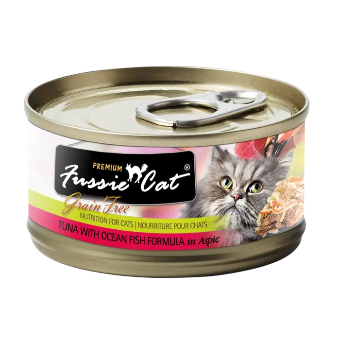 Fussie Cat Tuna/Oceanfish 5.5oz