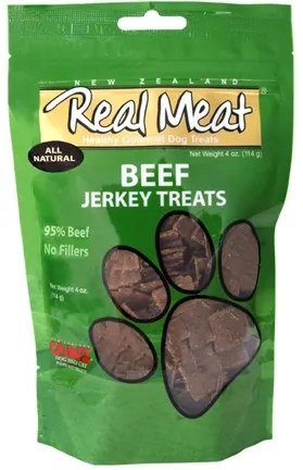 Dog Jerky Treats Beef 4oz.