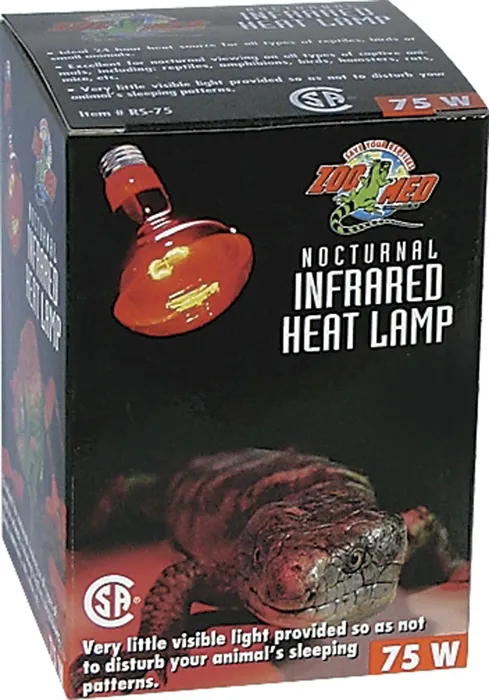 Zoo Med Nocturnal Infrared Heat Bulb 75w