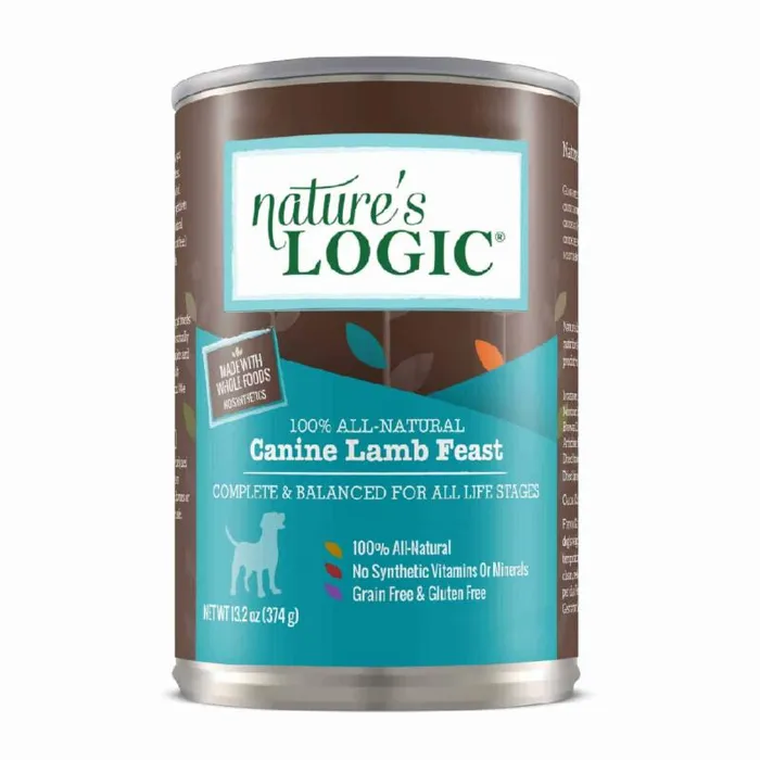 Nature's Logic Dog Gf Lamb Pate 13.2oz