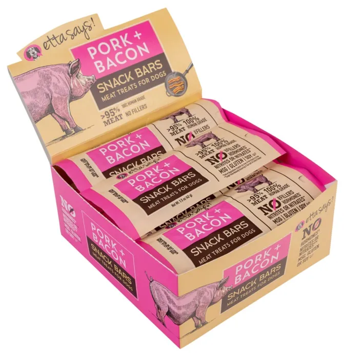Etta Says Snack Bar Pork/Bacon 1.5oz