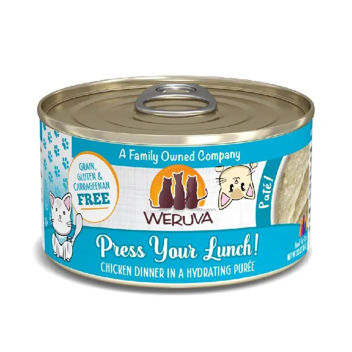 Weruva Cat Pate Press Lunch 3oz