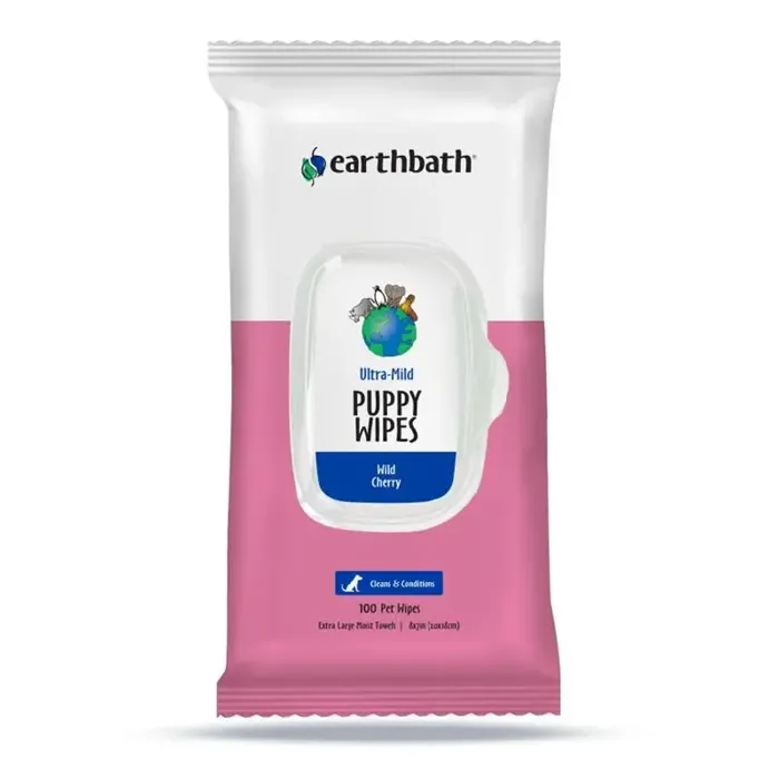 Earthbath Puppy Wipes 100ct