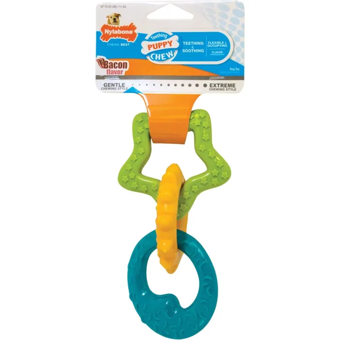 Nylabone Puppy Teething Rings One Size