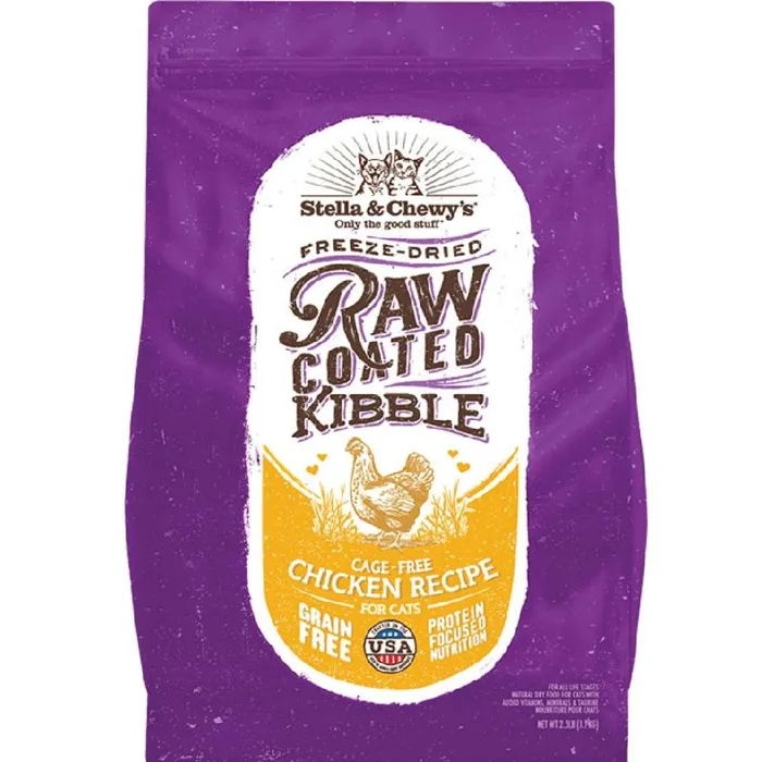 Stella & Chewy's Cat Raw Coated Chicken 5#