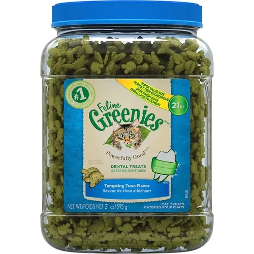 Greenies Cat Tempting Tuna Dental Treat 21oz