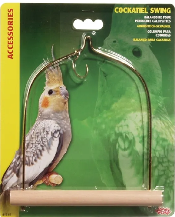 Swing Wood 5"X7" Cockatiel
