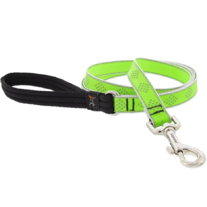 Lupine 3/4" Green Diamond 6' Leash
