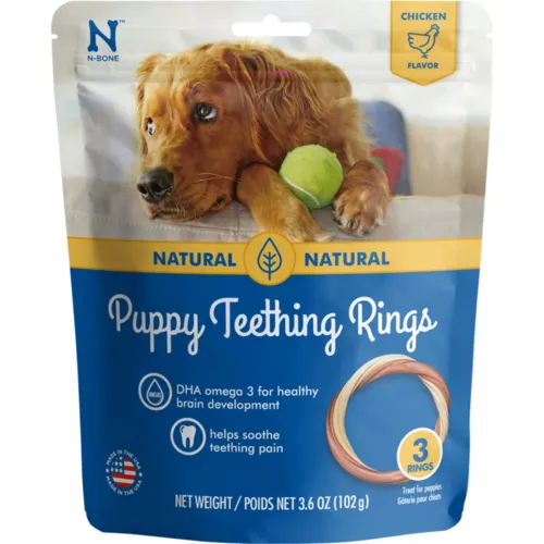 NBone USA Teething Ring Chicken 3pk