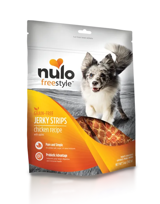 Nulo Dog Jerky Chicken/Apple 5oz