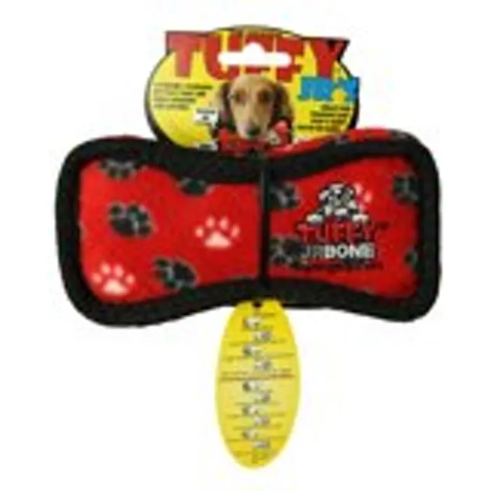 Tuffy Jr Bone2 Red Paws
