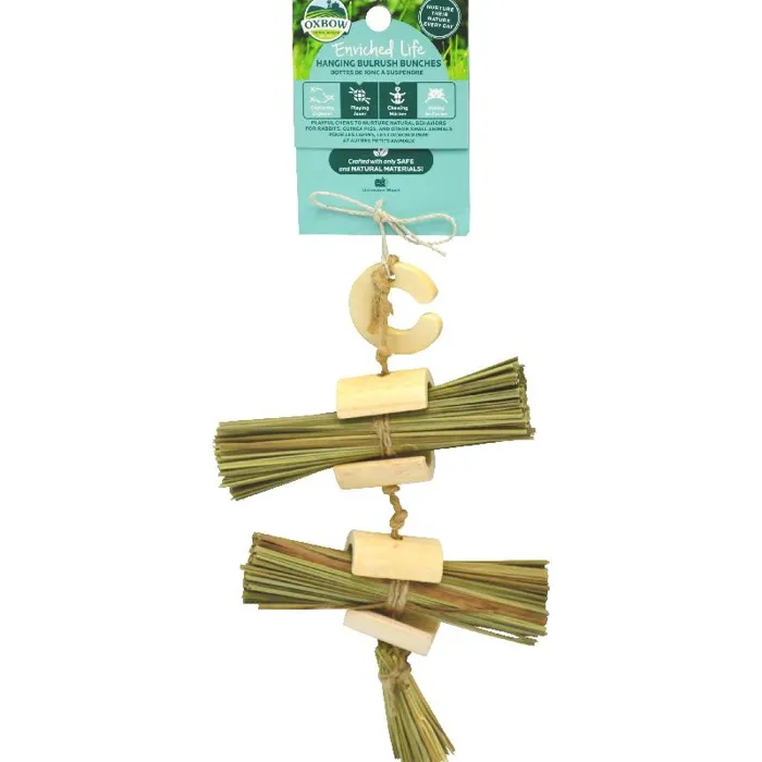 Oxbow Chews Hanging Bulrush Bunches