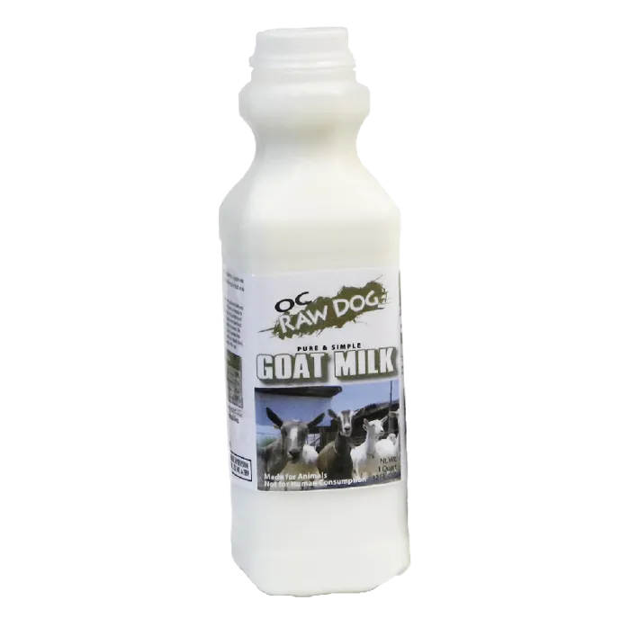 OC Raw Frozen Goat's Milk 1 Quart