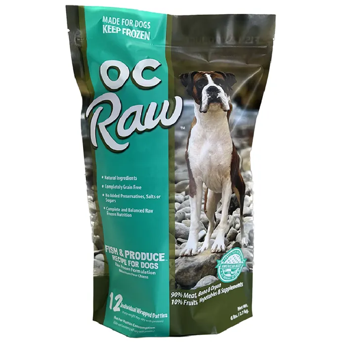 OC Raw Frozen Fish Patties 6.5#