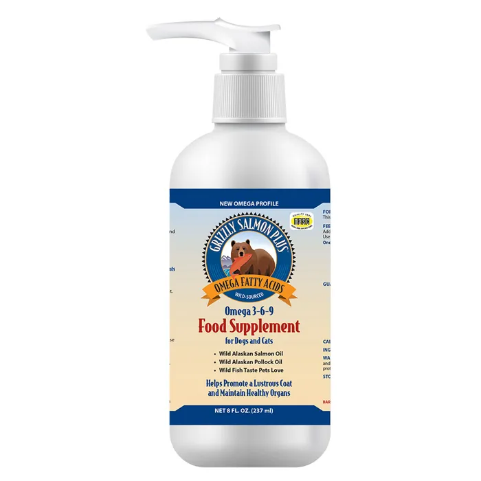 Grizzly Salmon Oil 8oz