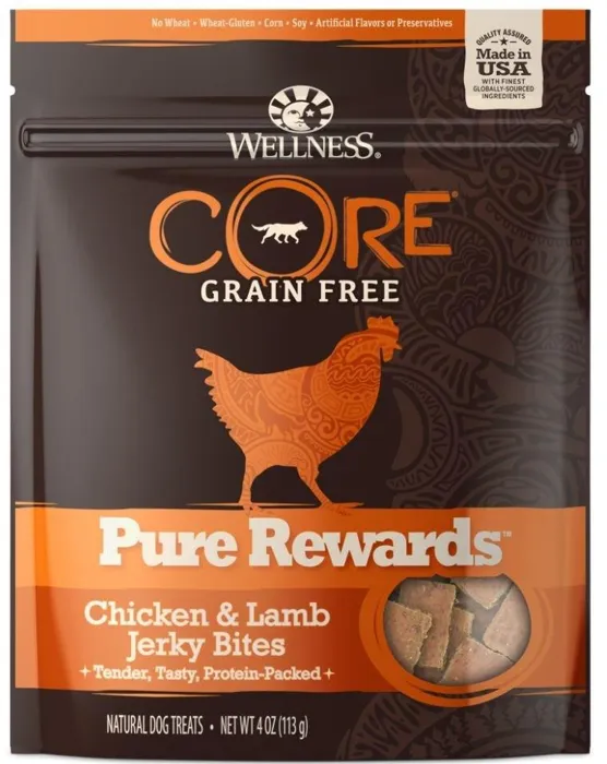Core Rewards Jerky Chkn/Lamb 4oz