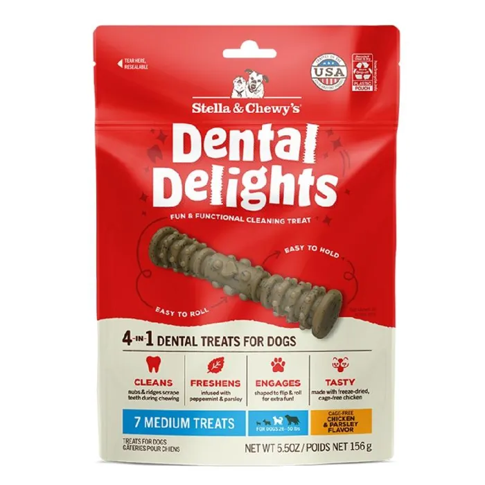 Stella & Chewy's Dental Delights Med 7pk