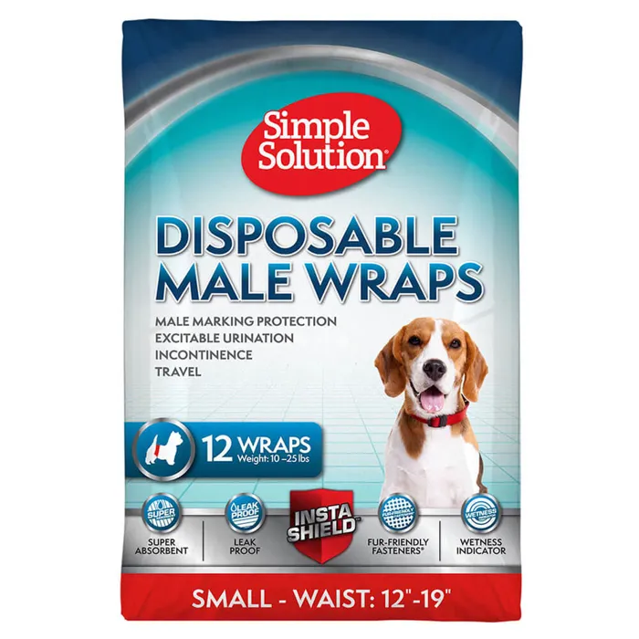 Simple Solutions Male Disposable Wrap Small