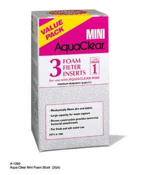 Aquaclear 20 Foam 3pk