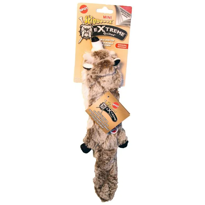 Skinneeez Mini Extreme Quilted Raccoon 14"